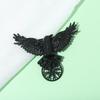 1/2 Stück Halloween Vintage Krähen Haarspange Gothic Wikinger Hexe Haarnadel Cosplay Party Haarschmuck Für Frauen Schmuck