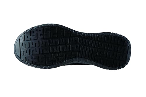 Xebec Safety Shoes, Work Shoes, 85154, Mesh, Breathable, Slip-On, Shock-Absorbing, Lightweight, Black, Size 22.5cm