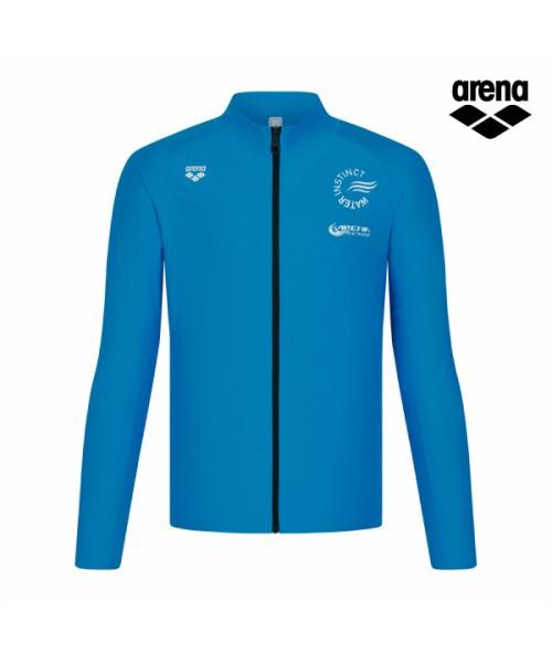 Alena Arena Guard Men'S Zip-Up Rash Guard A6Mm1Rr73Blu