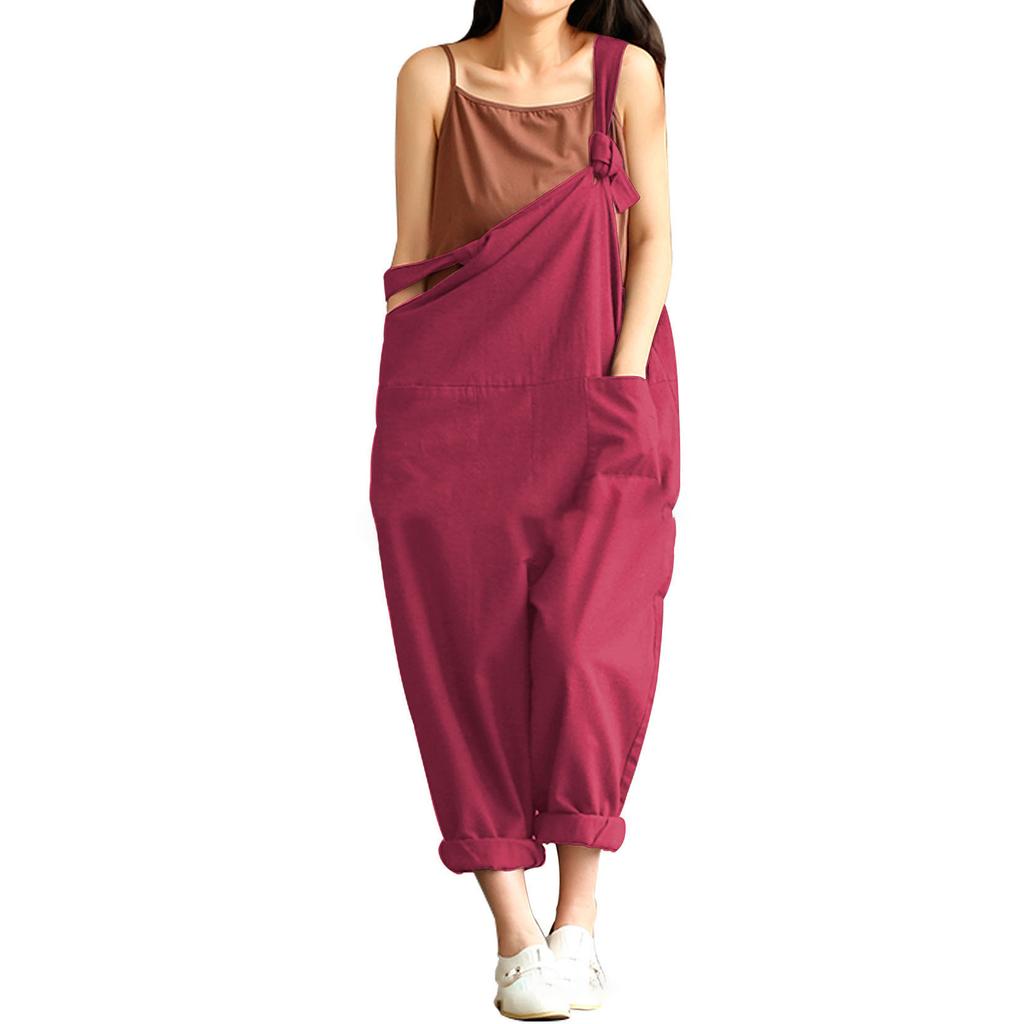 Besondere Damen-Jumpsuits Tragbare Lässige Hosenträger Hautfreundliches Trägerdesign Jumpsuits zum Ausgehen