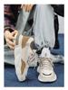 Men's Spring 2025 Trend Breathable Mesh Sneakers - Non-slip, Height-increasing, Casual Running Dad Shoes