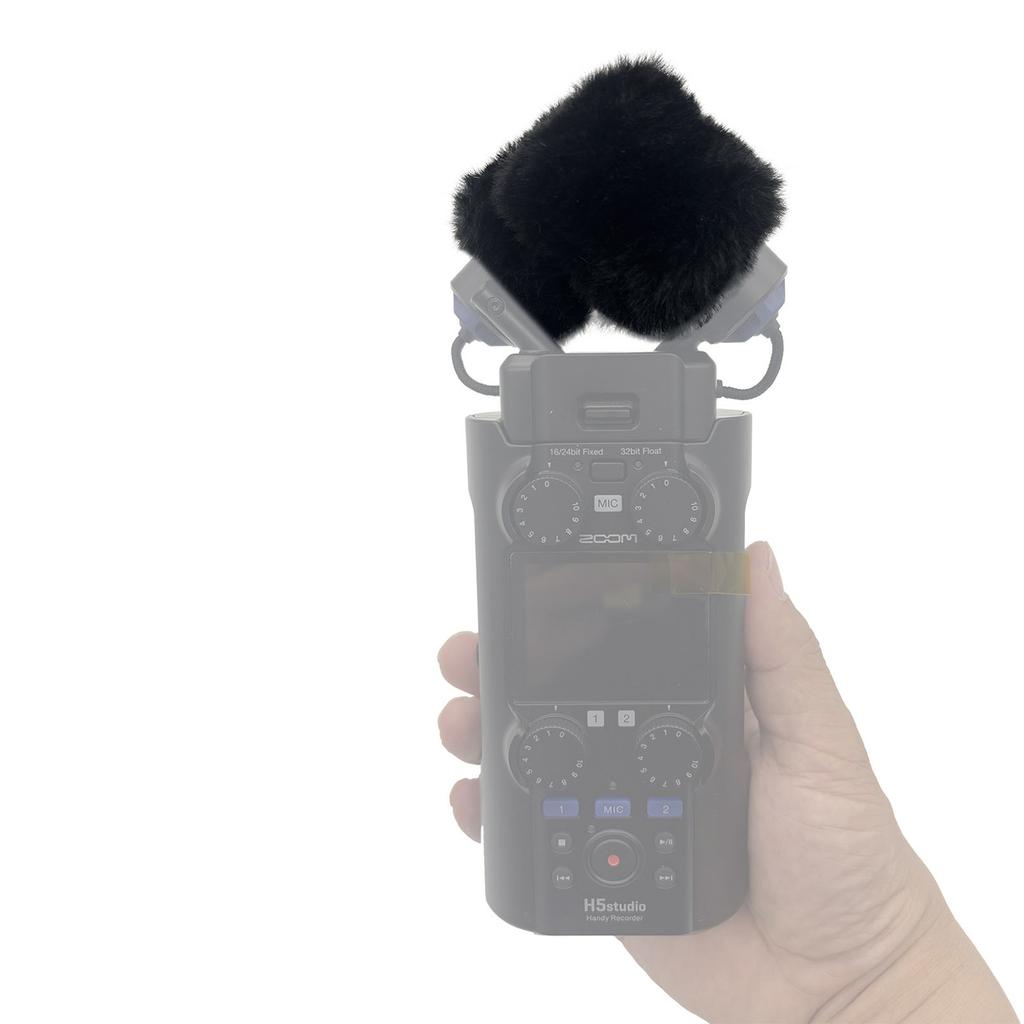 Reusable Waterproof Mic Cover Features Quick Detach Designs Interviews Microphones Windjammers Upgrades for ZOOM H5STUDIO
