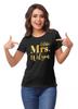 Personalized Womens Tshirt Top Future Mrs Wedding  Announcement