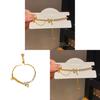 Butterfly Bow Bracelet With Plating And Zirconia For Fashionable Women