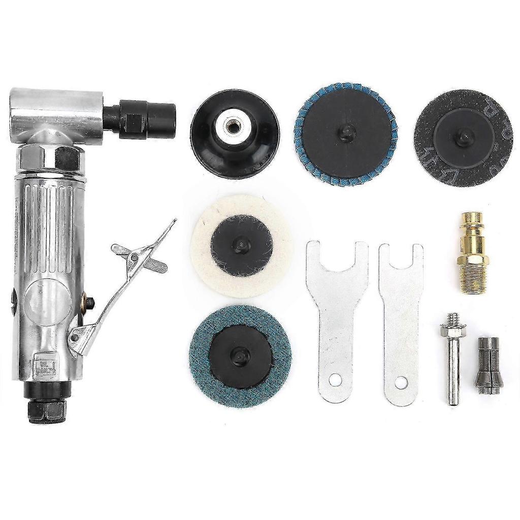 Engraving Machine 90 Bend Angle Pneumatic Grinding Polishing Tool with Emery Disk AG?315BSEuropean Connector 25-26s