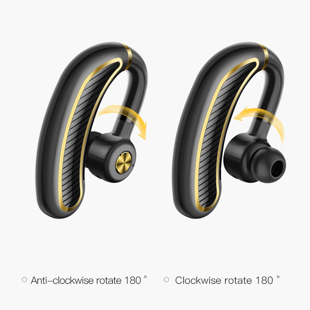 K21 Wireless Headphones Bluetooth Headset Ear Hooks Sport Earphone for Phone Handsfree Headphone with Charger Box Volume Control