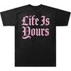 Foals Unisex Adult Life Is Yours Back Print T-Shirt