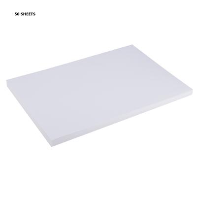50 Sheets White Blank Paper   Hand Printed  Multipurpose Use