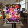 1PC Pinkfong Print Flannel Blanket, High Quality Comfortable for All Seasons, Home Decor, Warmth and Comfort, Perfect for Christmas Gifts112