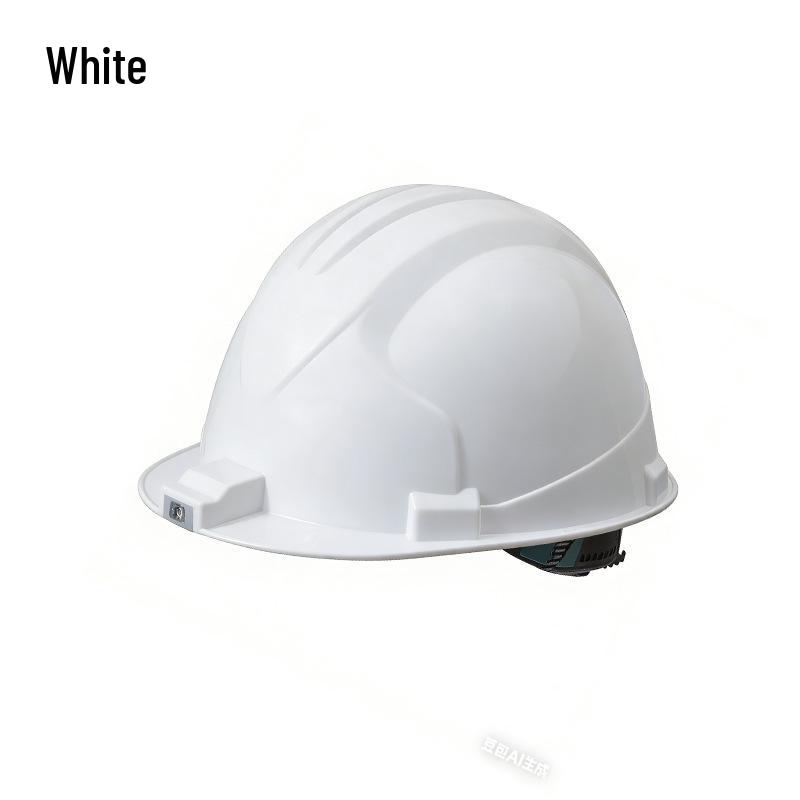 3C Certified Fiberglass Safety Helmet with Built-In Fan, Anti-Smash, Breathable for Construction