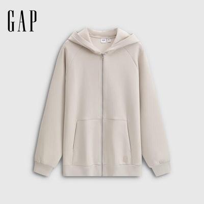 Gap Unisex Air Layer Logo Hooded Sweatshirt