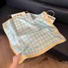 New 71 * 71cm Korean version small square scarf women's silk scarf spring and summer thin sunscreen scarf neck protection tied bag headband scarf