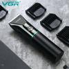 VGR V-661 New Hair Clipper with Metal Body Hair Trimmer for Home Use Carving Pusher High Battery Life Oil Head Clipper Electric Home Razor Shaver