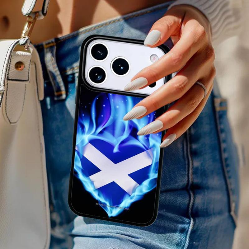 

Scottish Silk Flag printed Phone Case For iPhone 17 Air 14 15 13 12 Max Cover For Apple 16e 11 Pro Max Plus Coque iPhone 15plus