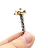 Set Of 6 String Electric Guitar Bridge Saddle Mounting Screw Fixed String Saddle For Tl Electric Guitar Accessories