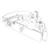 High Transparency Acrylic Fish Tank Top Filter Aquarium Water Purifier  Round Fish Tank