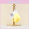 Chaveiro Pelicano de Pelúcia Curta Macia Boneca de Pássaro Bico Grande Fofo Para Decoração de Bolsa 11cm