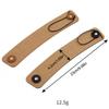 Cork PU Leather Coffee Cup Sleeve Hand Protector Cup Holder Adjustable Coffee Mug Sleeve for Coffee Tea Hot Cold Beverage