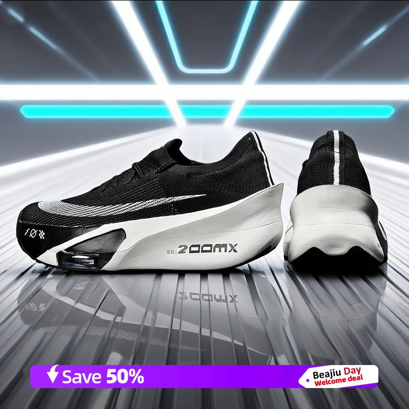 

Мужские кроссовки для бега Карбоновая пластина Специальные Марафонские Спортивные Дышащие Легкие Женские Удобные Нескользящие Повседневные Кроссовки 34