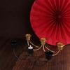 European Style Candle Holder Minimalist Candle Stand Elegant Three Head Candlestick  Banquet