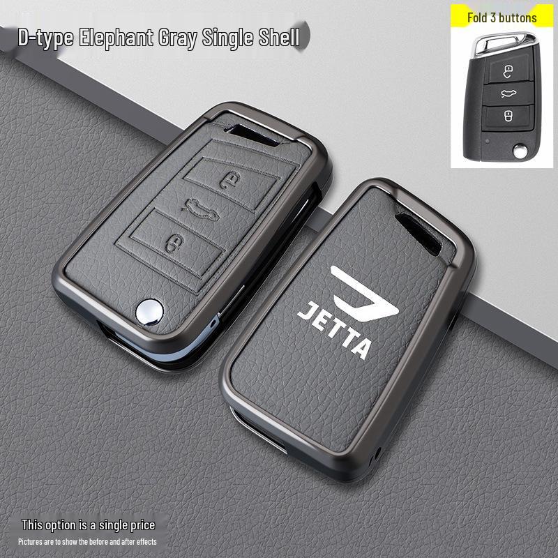 Jetta Model D Elephant Grey Key Case