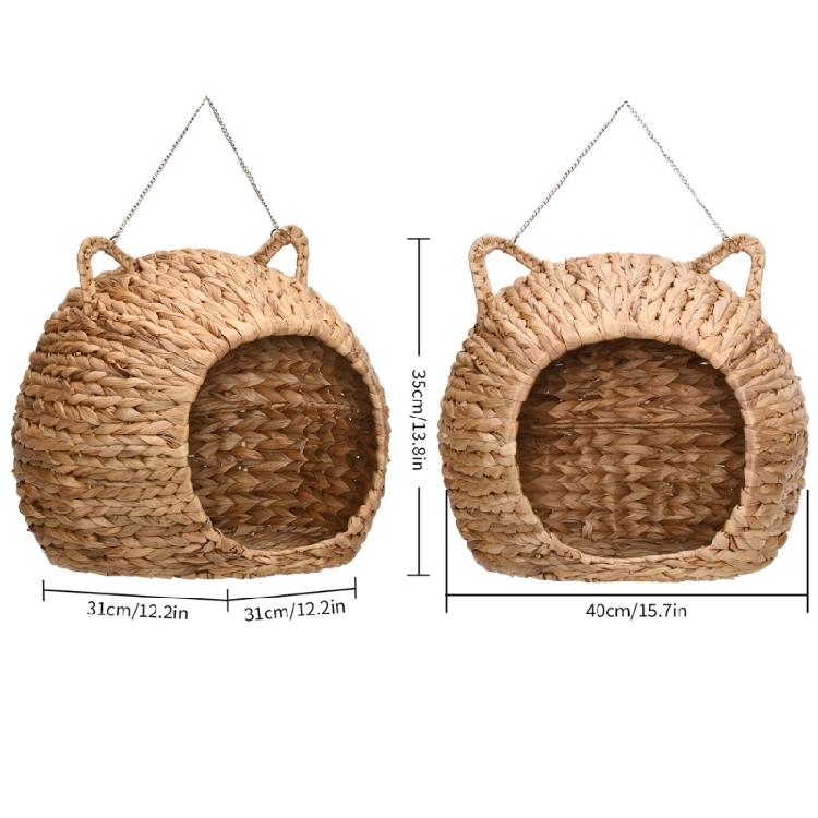 Hamaca para Gatos Cuatro Estaciones Transpirable Casa para Gatos Cama para Dormir Colgante Condominios para Gatitos