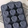 Non-stick Heart-Shaped Baking Mold Food-Grade Pudding Jelly Mold Chocolate Mold  Household