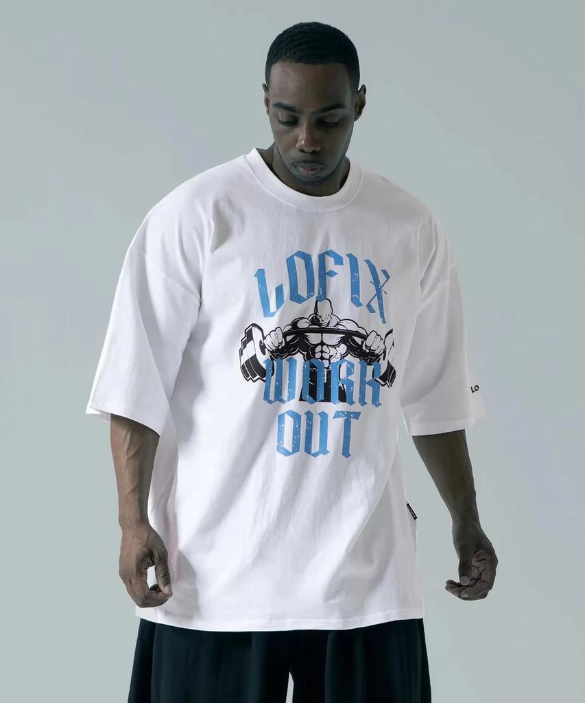 Muscleunisex Oversized Short Sleeve Gym Graphic Cotton Tee Printing Highend Luxury Unisex Style Both Of Unisex And Unisex