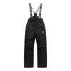 Kids' Waterproof & Windproof Ski Pants with Straps - Thickened, Warm Outdoor Gear for Boys & Girls