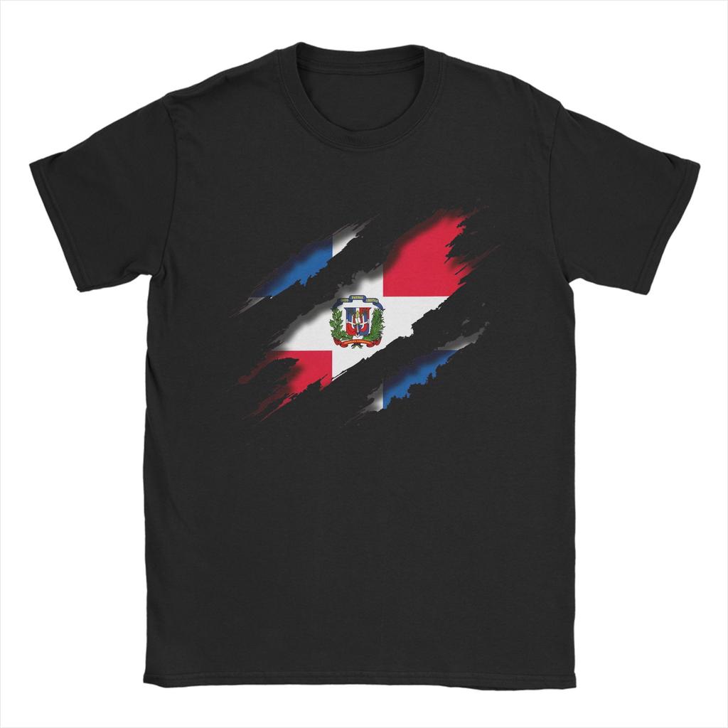 La Republica Dominicana EST 1844 Dominican  Graphic T Shirt Unisex Women  Cotton  Tee Shirt Clothing