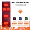 Outdoor Electric Heating Pads with 5 Heating Zones Camping Heating Sleeping Pad 3 Adjustable Temperature for Hiking Picnic
