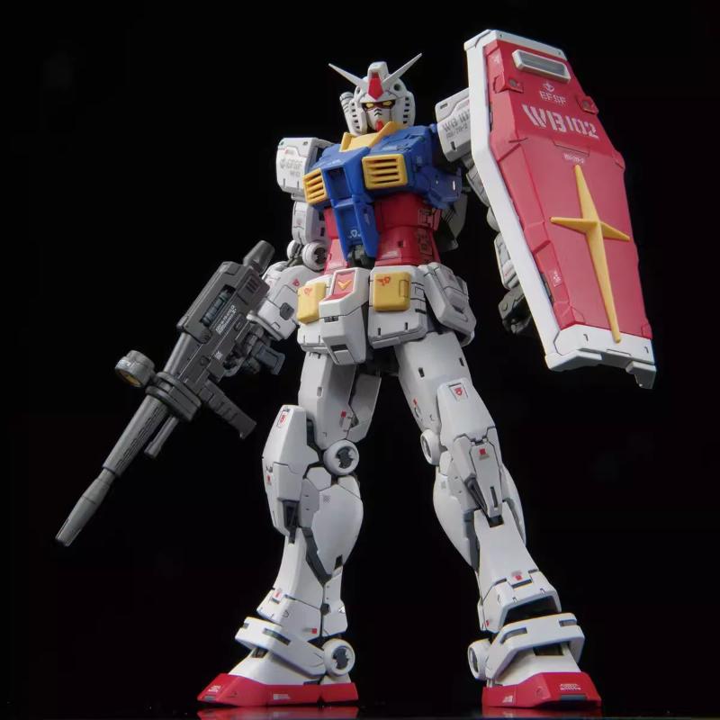RG 1/144 RX-78-2 Vechter Yuanzu 2.0 Montage Model Kit Mobiel Pak Actiefiguur Met Watertransfer Decal Anime Mecha Speelgoed Ornament Cadeau