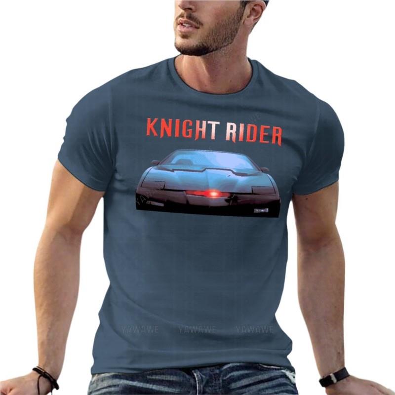 

Kitt Knight Rider Classic Retro Tv Series Oversized TShirt Branded Mens Clothing Short Sleeve Streetwear Large Size Top Tee S