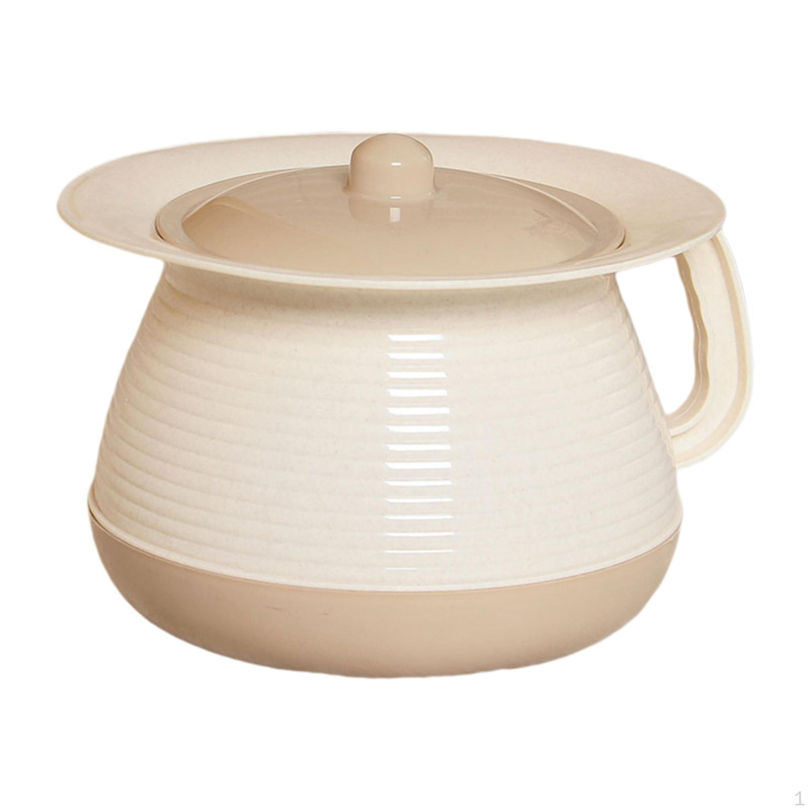 

Chamber Pot with Cover, Portable Toilet Solution for Adults And Children