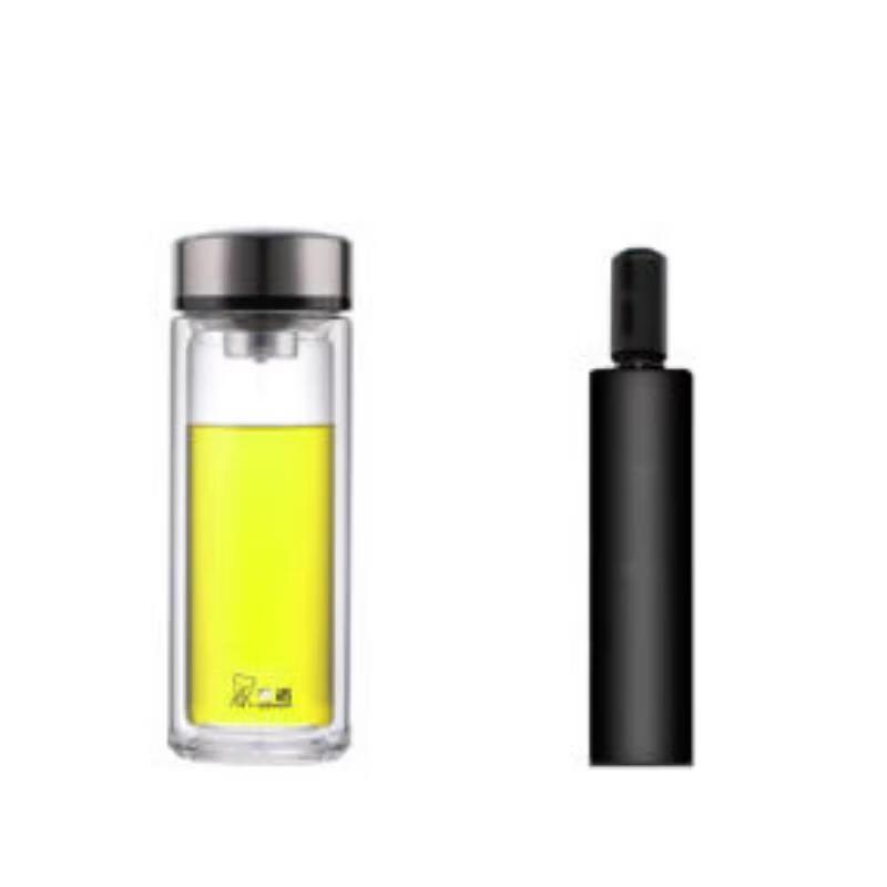 

Xinuo XN-9972 Double-Layer Glass Cup with Umbrella Gift Set 340ML