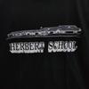 Reprinted 80s Vintage Herbert School Canada T-Shirt Black