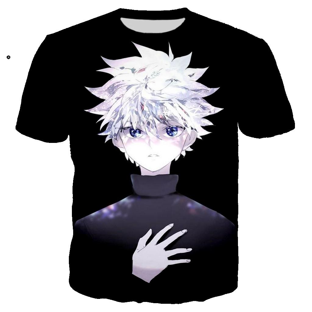 Anime Hunter X Hunter Trička Pánská/dámská 3D HXH Tištěné tričko Ležérní Harajuku styl Streetwear Letní Trendy Pánské oblečení Topy