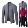 New Autumn and Winter Men's Sweater Stand Collar Zipper Cardigan Sweater Thickened Men's Sweater Jacket
