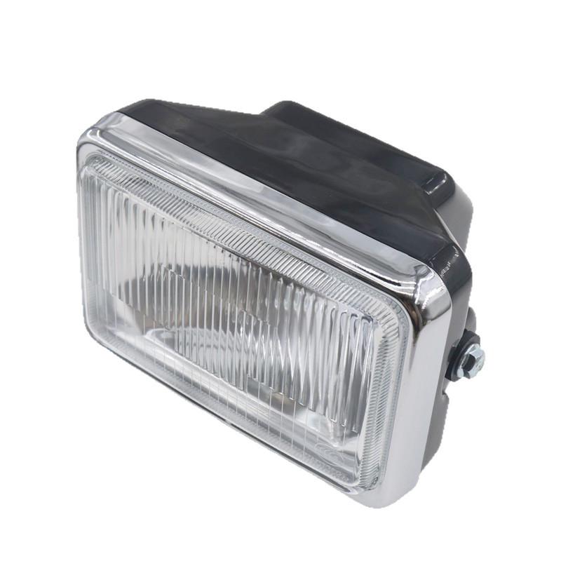 GS125 Super Bright Suzuki King Motorcycle Headlight Assembly with Square Bulb Design