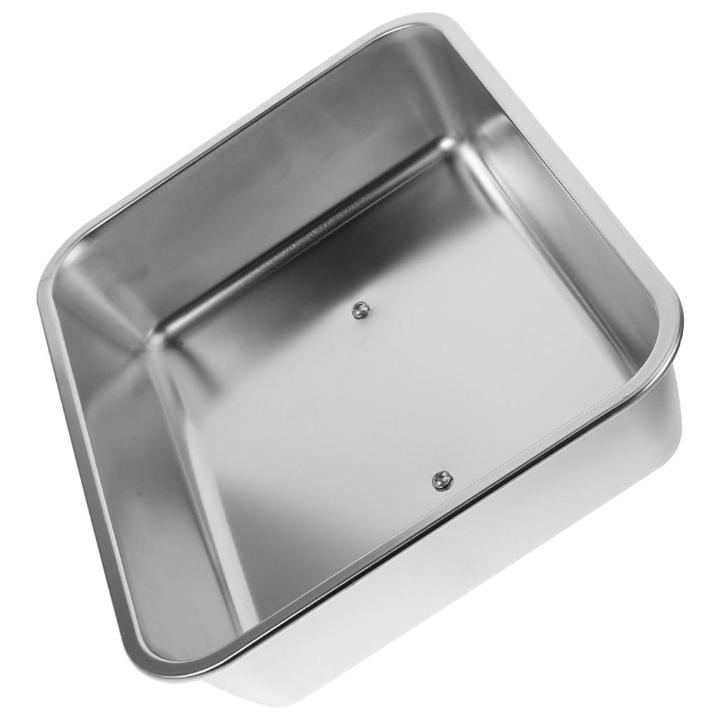 Stainless Steel Multi-Use Pan Cover, BBQ Grill Lid, For Burgers Steak Cheese Melting Dome, Cookware Accessories Rectangular Lid