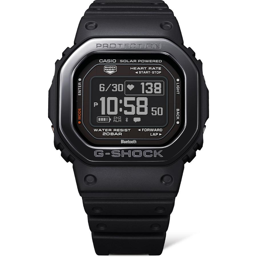 Casio Orologio Digitale Uomo Acciaio Inossidabile Resistente all'Acqua 200M Resistente agli Urti Quarzo DW-H5600MB-1