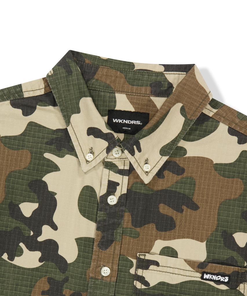 WKNDRS Vintage Washed Shirt (Camo)