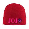 New JojosBizarreAdventureLogo Knit Hat Beanie Autumn Winter Hats Warm Acrylic Fashion Caps Unisex Women Gifts
