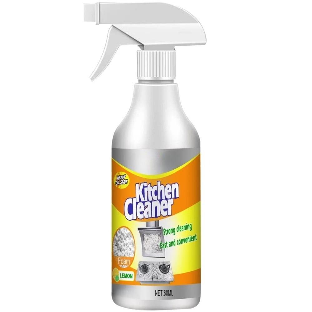 Kitchen Foam Cleaner – Powerful All-Purpose Cleaner for Ovens, Range Hoods, Pots, Pans & Grease Stains Fast-Acting, Non-Toxic