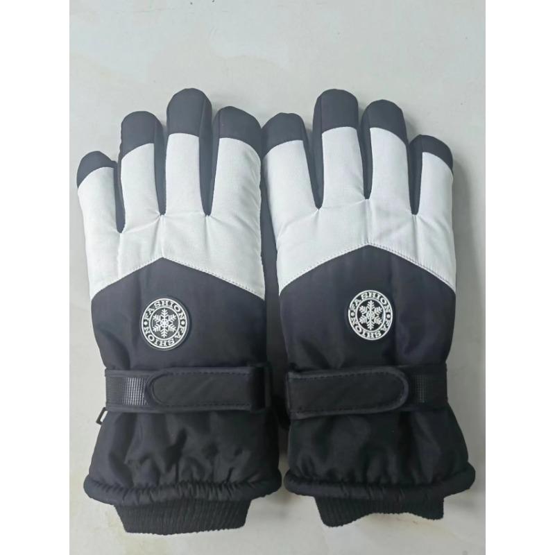 

Новые лыжные перчатки зимние теплые мужские и женские ветрозащитные водонепроницаемые перчатки для езды на велосипеде с сенсорным экраном для пар one size fits all