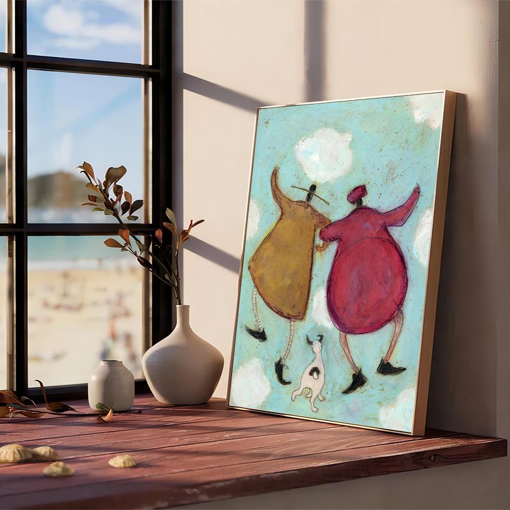 Sam Toft Kunst Klassische Filmposter Ausgefallener Wandaufkleber für Wohnzimmer Leinwanddrucke Bar Dekoration Zimmer Wanddeko