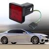 Universal 2Inch Stop Tail Light Brake Light Trailer Hitch Cover 12 LED for Truck SUV 2'' Towing Hitch Receiver