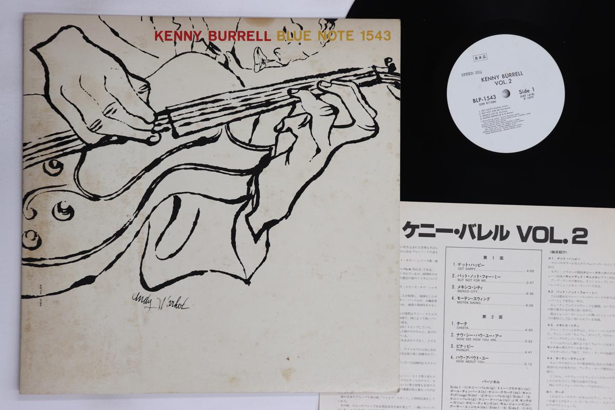 

LP Record KENNY BURRELL - Kenny Burrell Vol.2 GXK8115,BLP1543 BLUE NOTE 1979 Japan Jazz Used