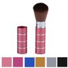 Women Cosmetic Professional Metal Portable Blush Brush Makeup Tools Retractable