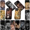 Animal Lion Art Casing Phone Cover for Samsung Galaxy S25 S24 S23 FE Plus Ultra S7 Edge A16 A15 5G S25+ Soft Case